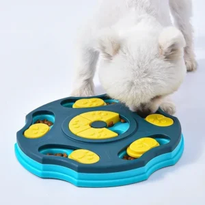 Dog Puzzle Toys Slow Feeder Interactive IQ Booster Food Dispenser