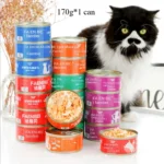 Canned Cat White Meat Snack Wet Food 170g