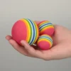 Soft foam interactive cat toy ball for quiet indoor play - Image 4