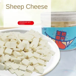 180g goat milk and cheese cat snacks with calcium and nutrients