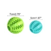 Interactive Rubber Dog Toy Ball Chewing Tooth Cleaning and Treat Feeder - Image 6