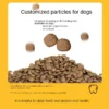 Freeze-Dried Dog Food with Calcium, Low Salt, and Chicken Wrap - Image 3