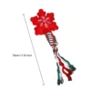 Christmas Squeaky Chew Toy – Cotton Ropes for Puppies & Cats - Image 6